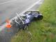 Dopravní nehoda OA a motorky, Dolní Hořice - 10. 7. 2016 (1).JPG