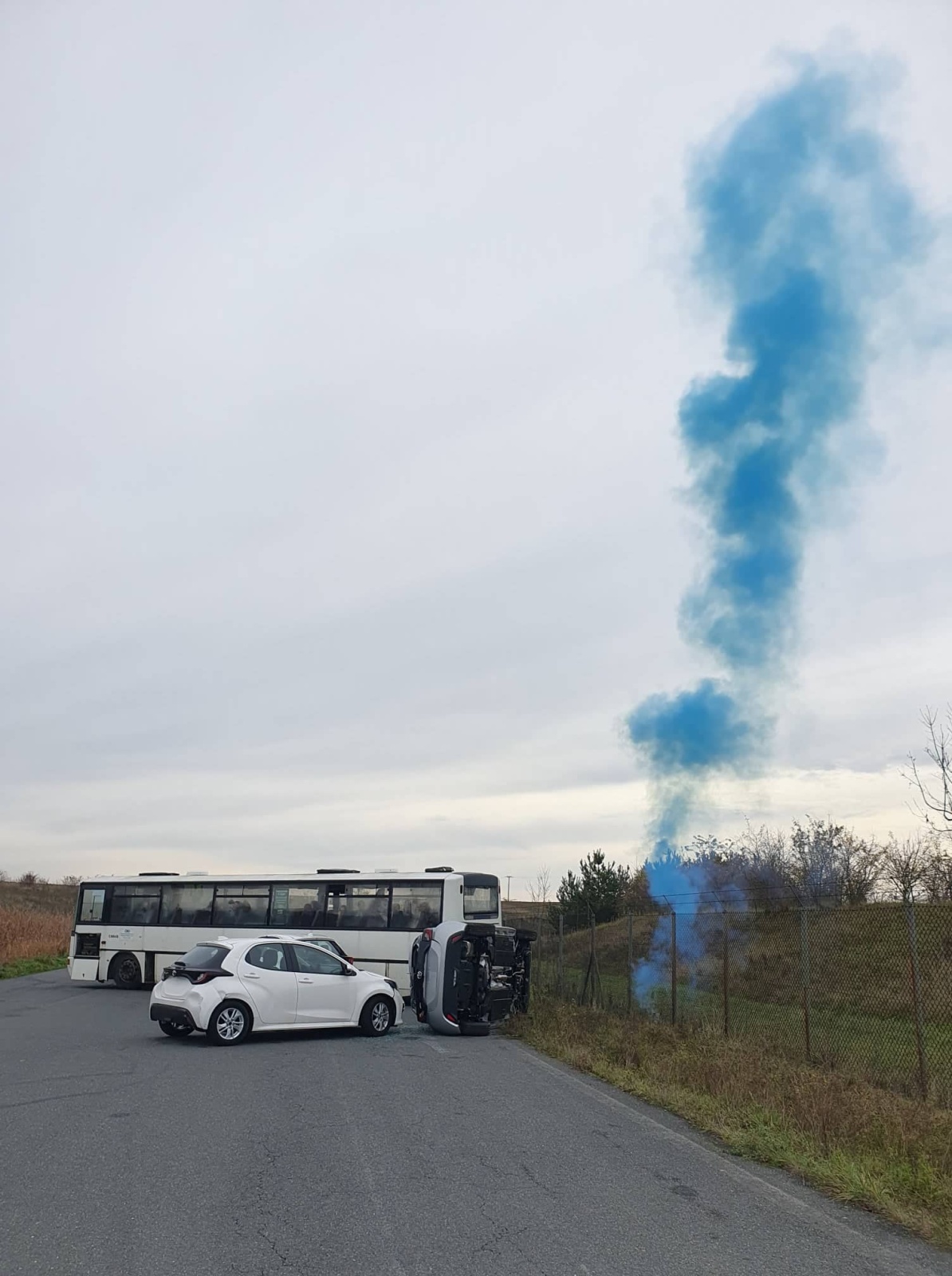 001-Taktické cvičení IZS na Kolínsku - hromadná dopravní nehoda.jpg