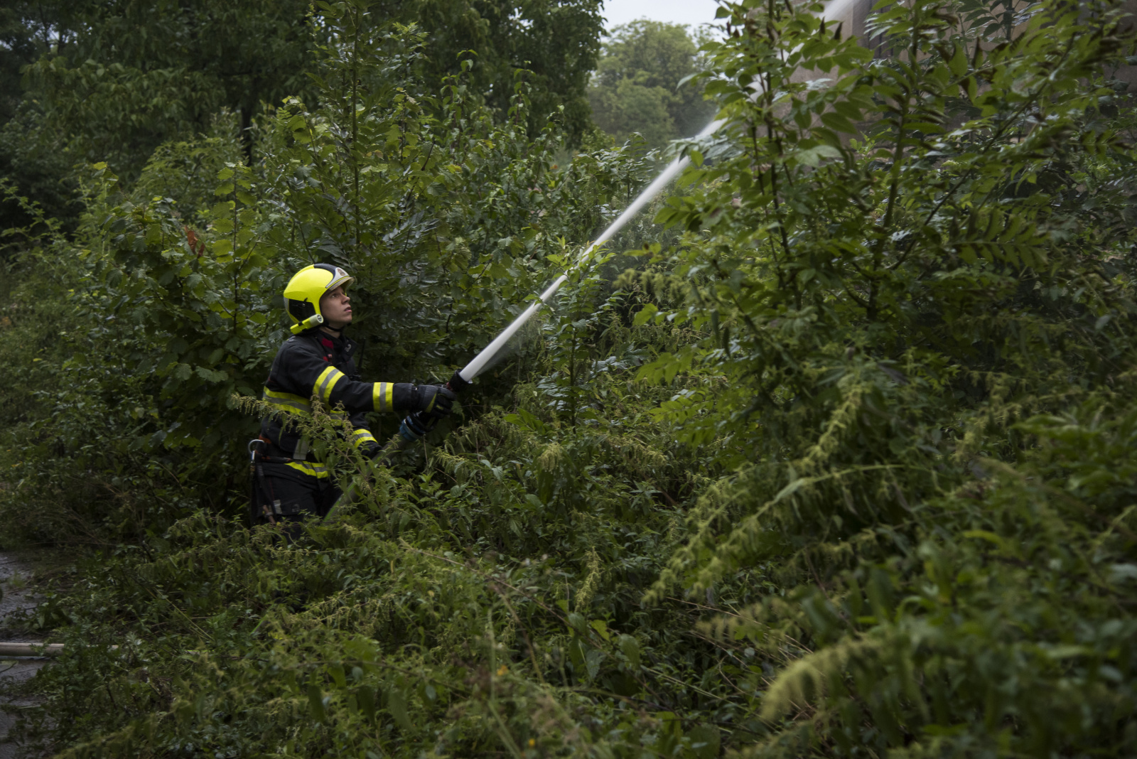015-Požár starého parního mlýna v Tuchoměřicích.JPG