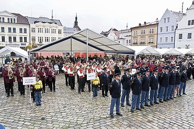 Hasičské hudby a noví příslušníci HZS kraje Vysočina