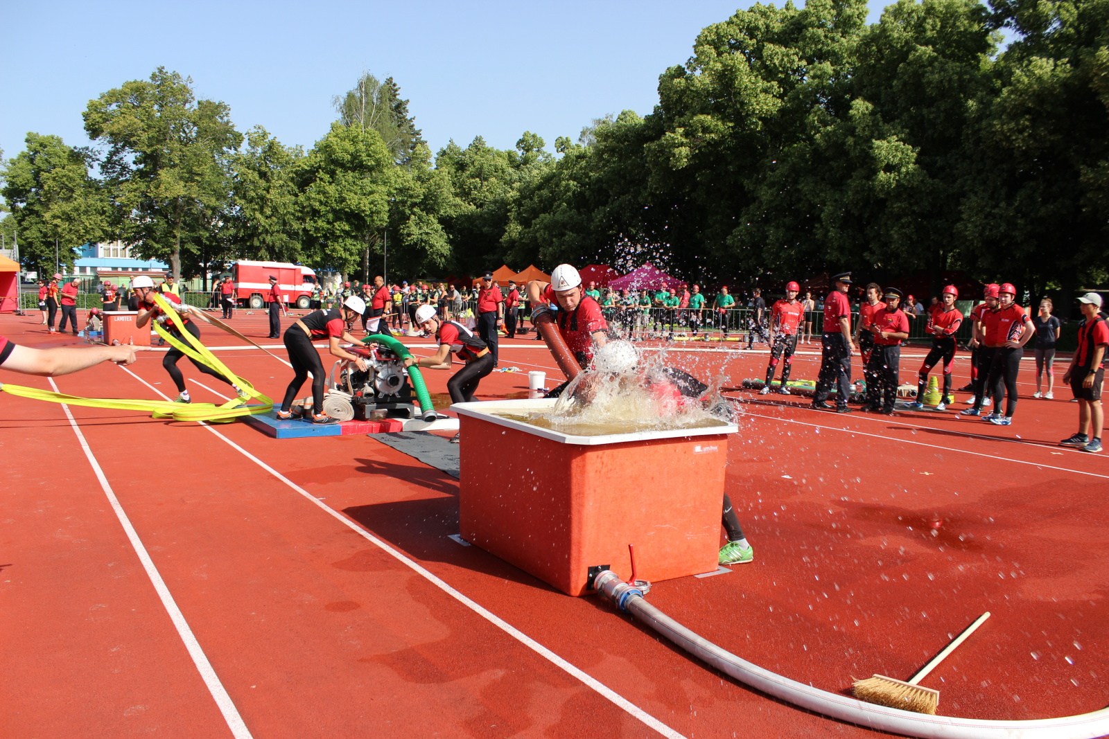 158 - Krajská soutěž v požárním sportu.JPG