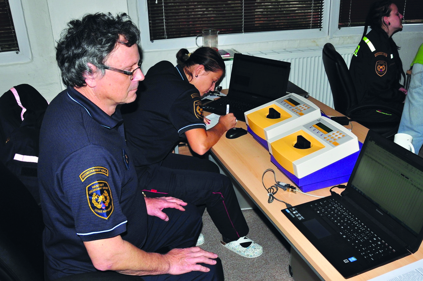 Školení pracovníků chemických laboratoří HZS ČR pro práci s novými spektometry Triathler LSC