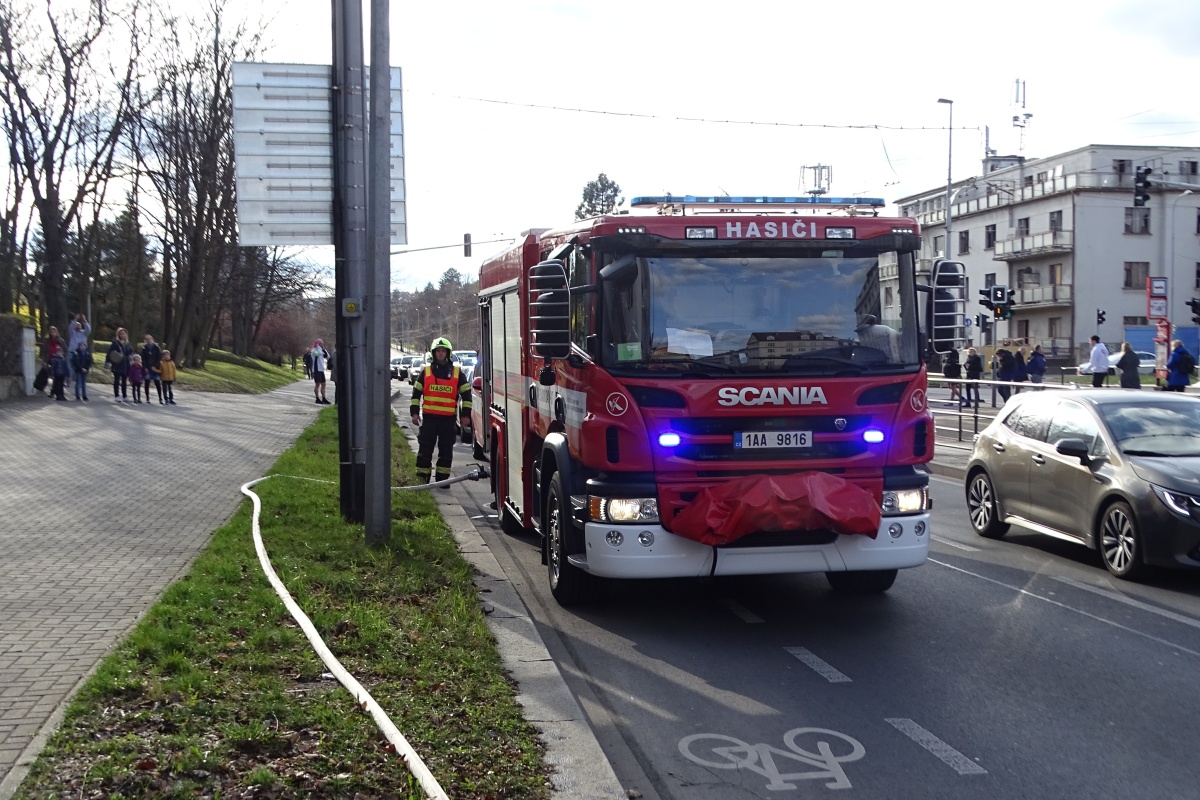 2 Požár autobusu