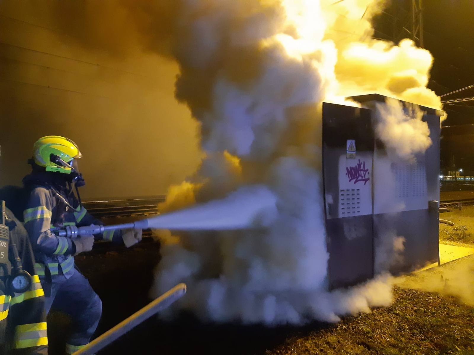 221-Požár zařízení na ohřev výhybek na nádraží Kolín.jpeg