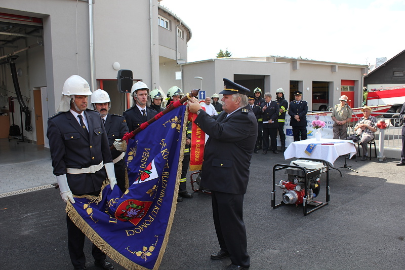 3 Žehnání praporu, Frymburk - 13. 6. 2014 (13).JPG