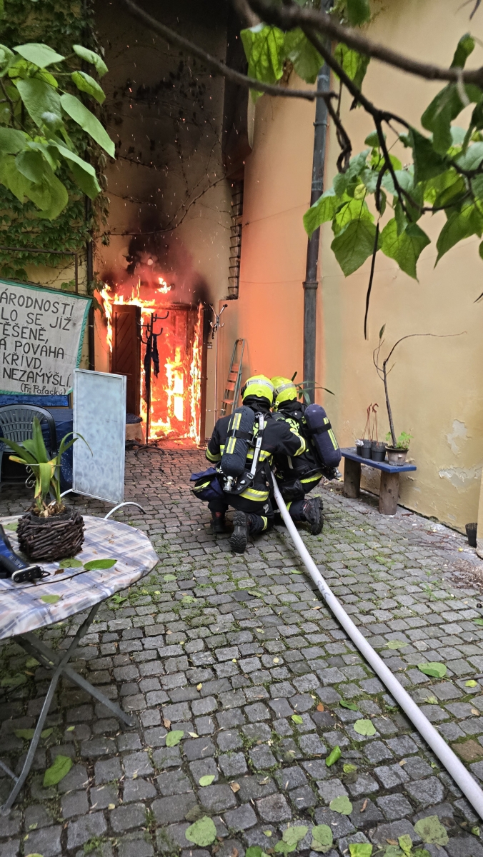 4 Požár Pálffyho paláce