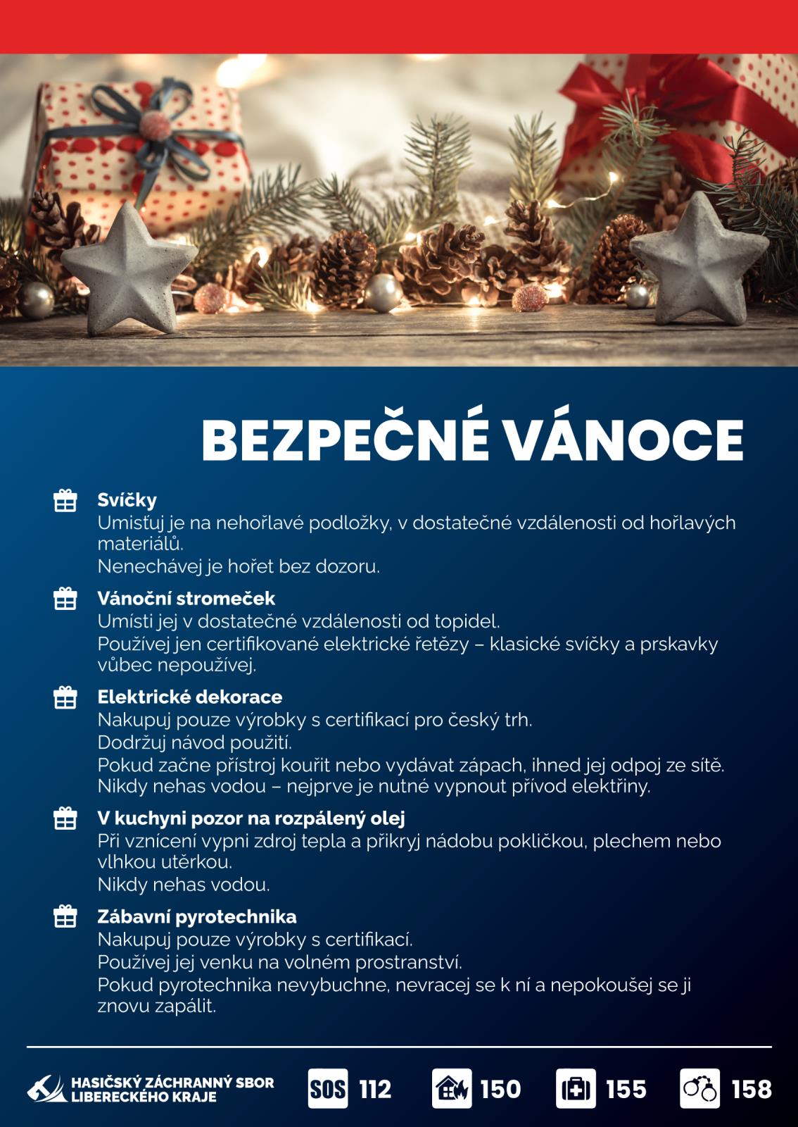 Bezpečné Vánoce
