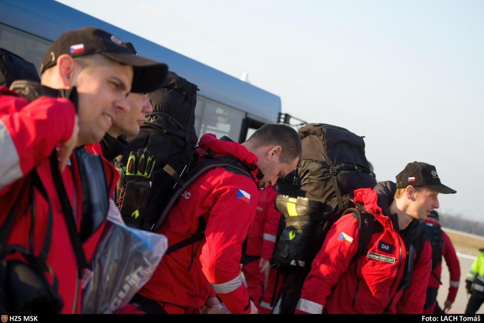 Český USAR tým odletěl pomáhat do Turecka