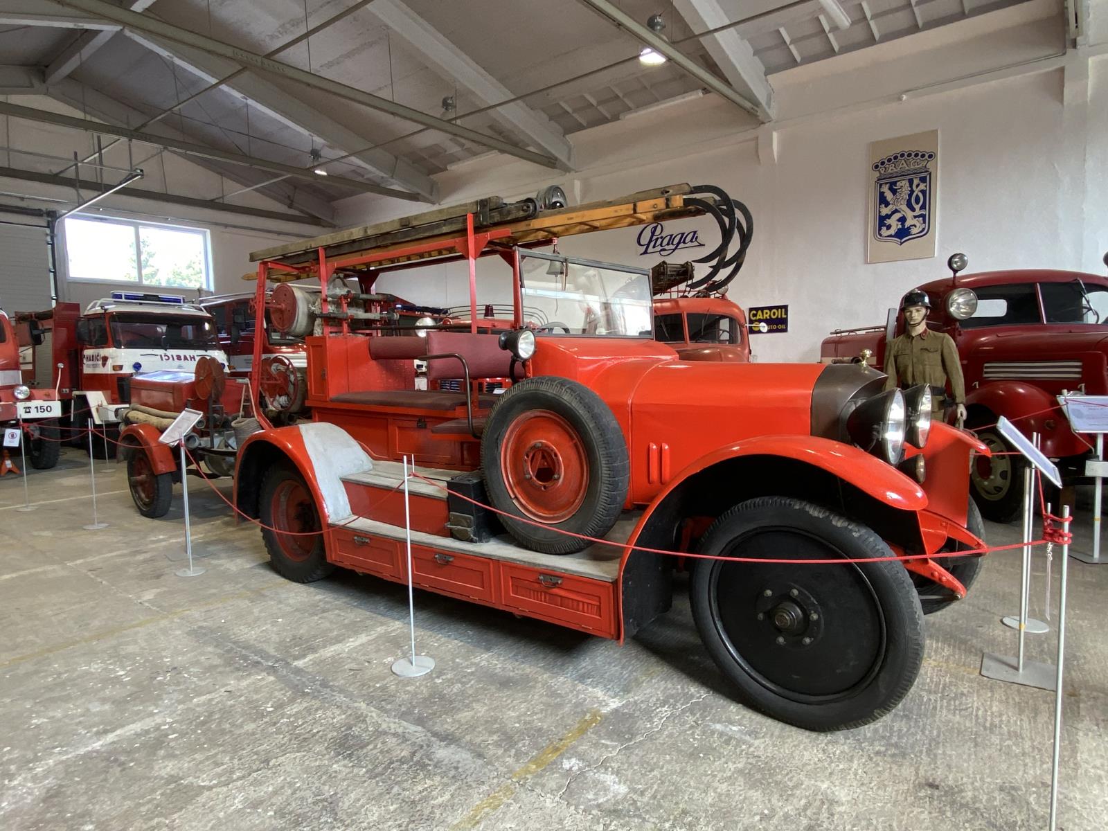 Expozice požární ochrany Zbiroh