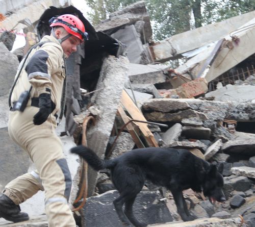 USAR odřad, klasifikační cvičení Ostrava 2010