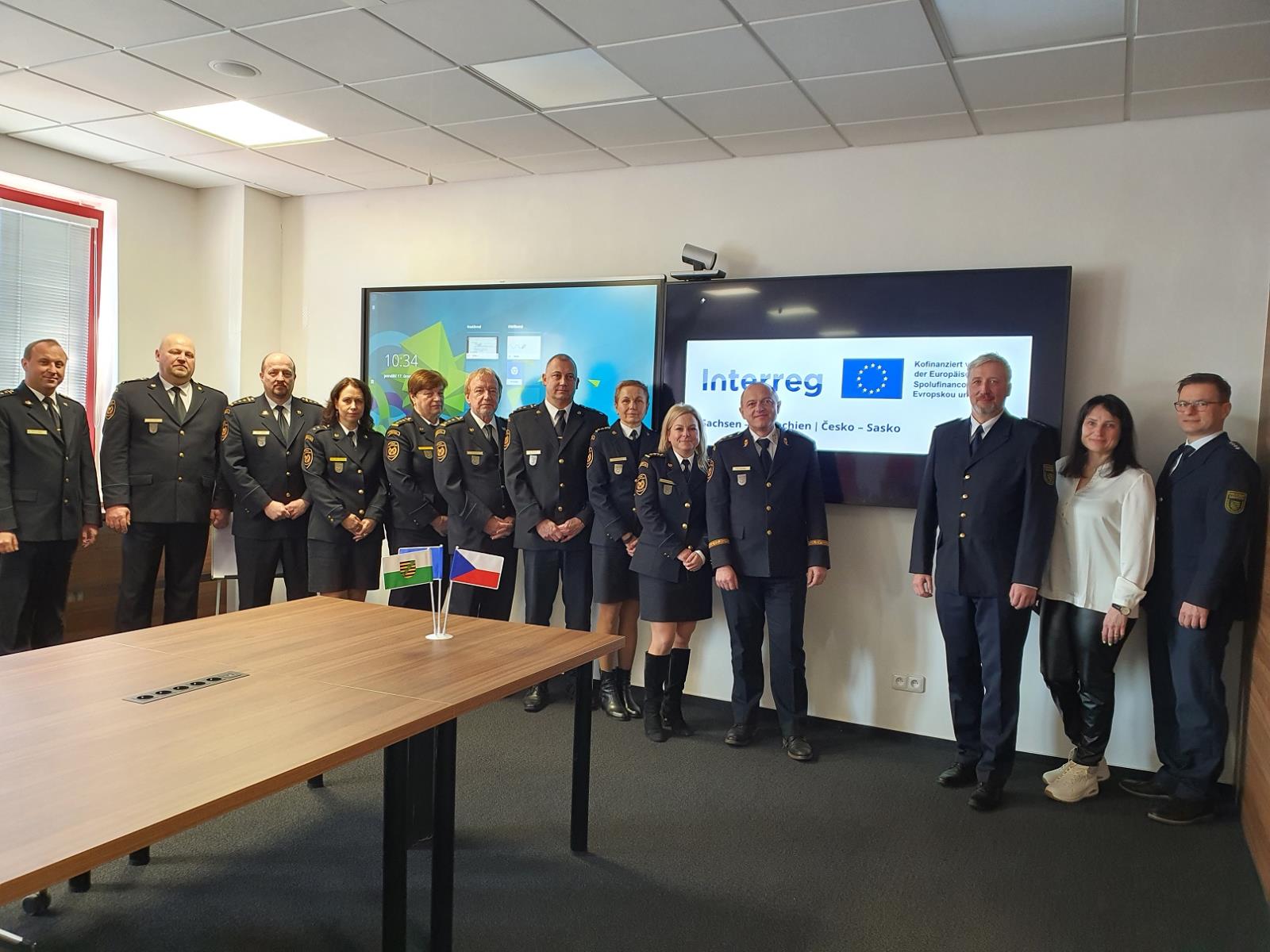 Foto z úvodního jednání zástupců všech partnerů projektu