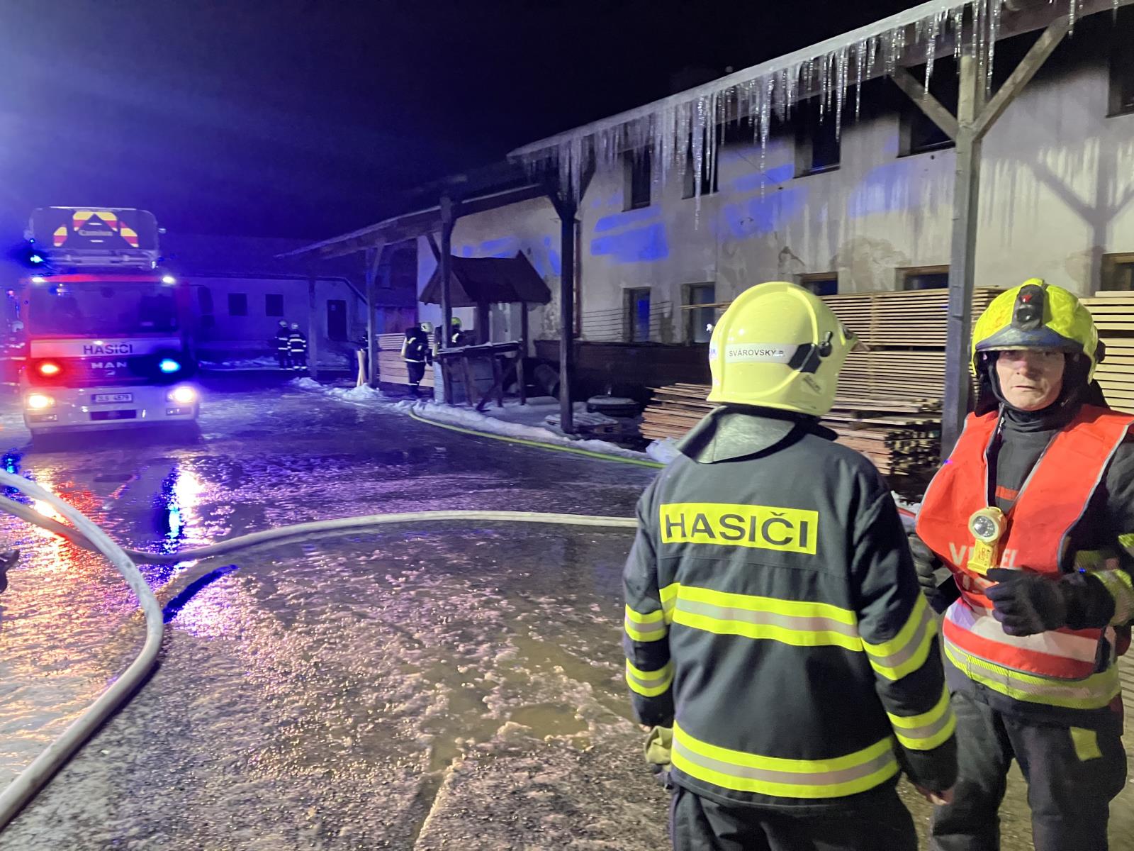 Foto ze zásahu