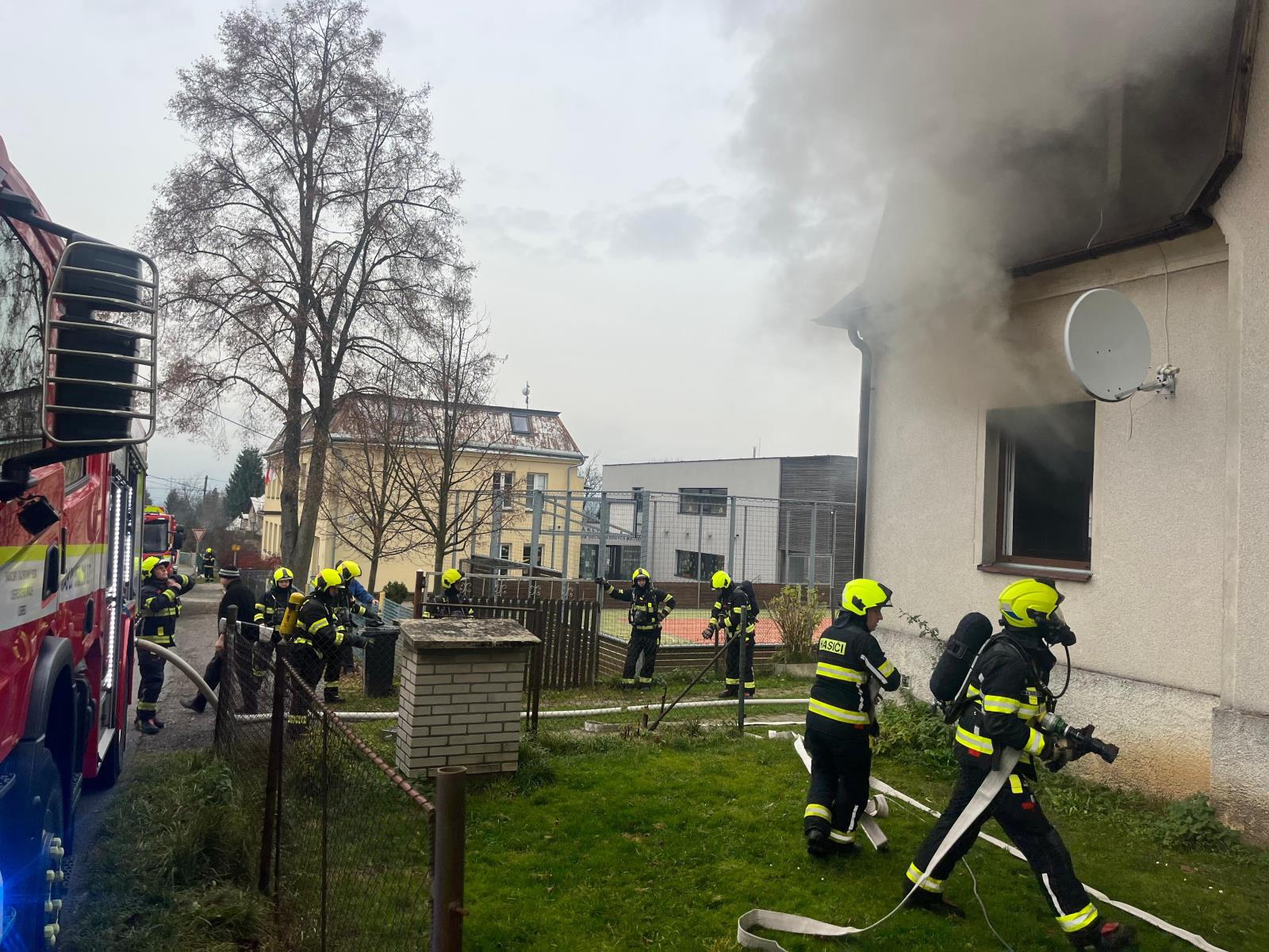 Foto ze zásahu