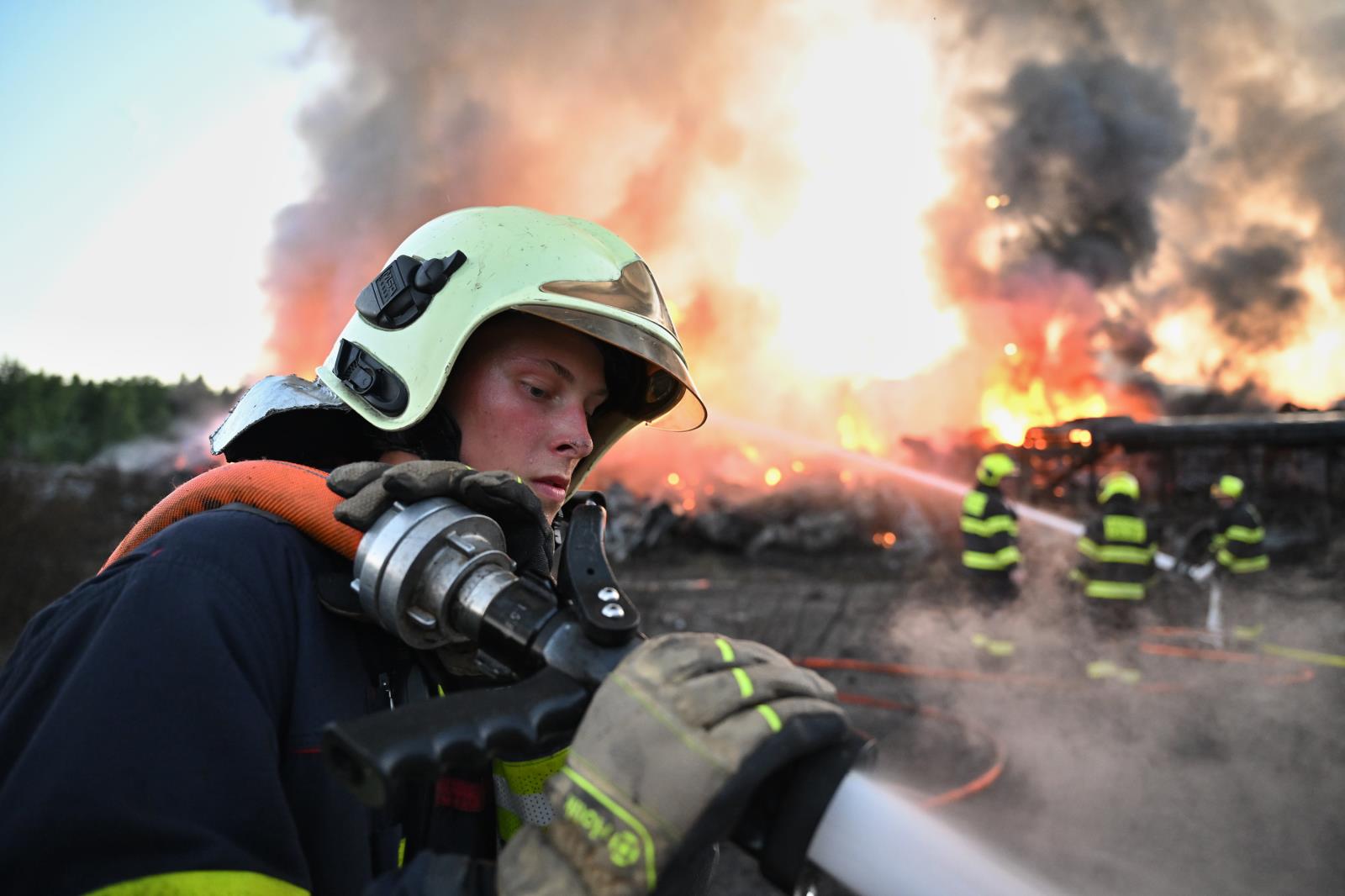Foto ze zásahu, J. Kostík