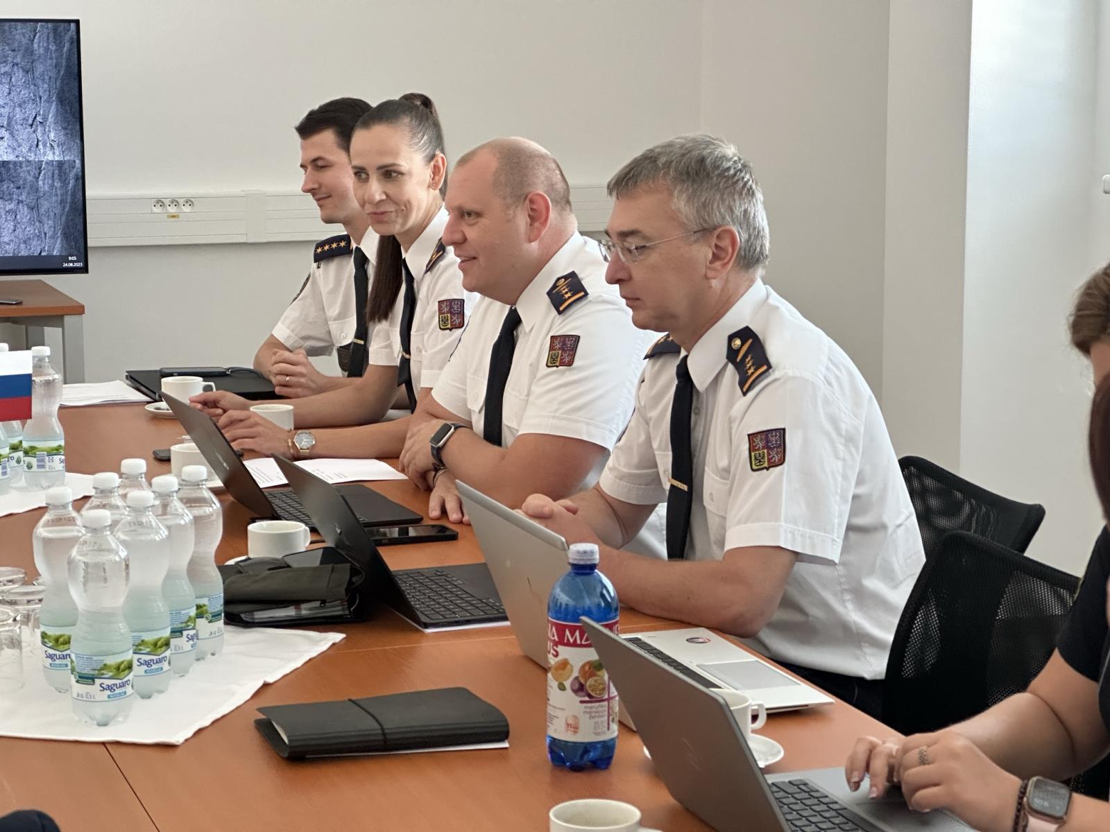 Generální ředitelství HZS ČR přivítalo delegaci kolegů ze Slovenska