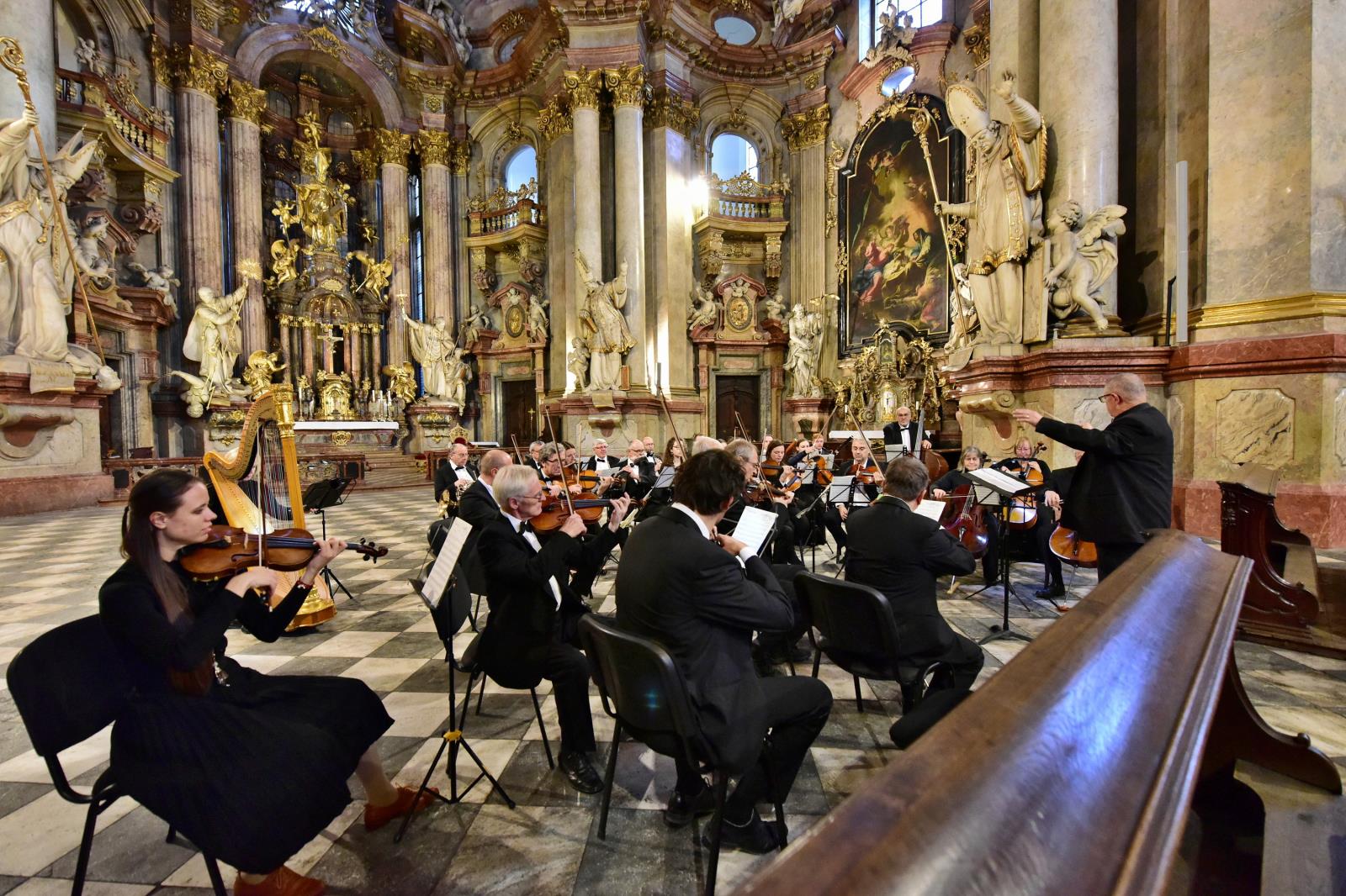 Koncert u příležitosti českého předsednictví v Radě EU v chrámu sv. Mikuláše na Malé Straně v Praze