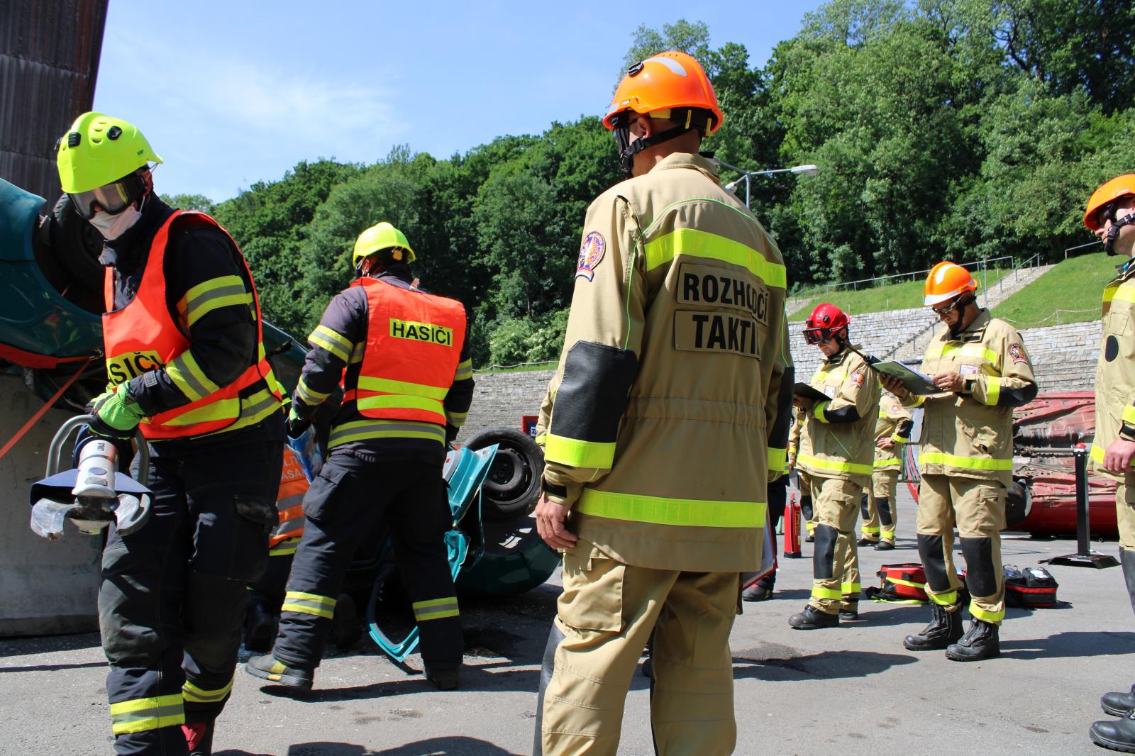 Krajská soutěž ve vyprošťování Jihlava