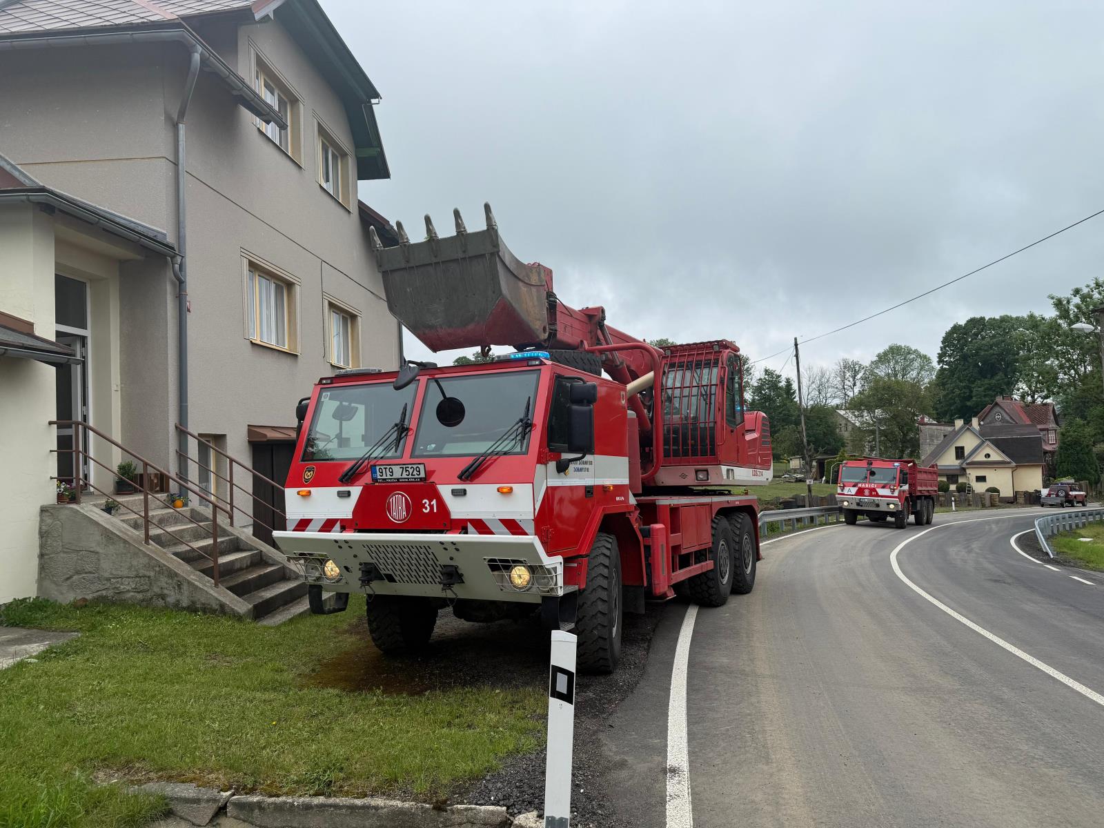Likvidační práce Dalešice, 2. 6. 2025