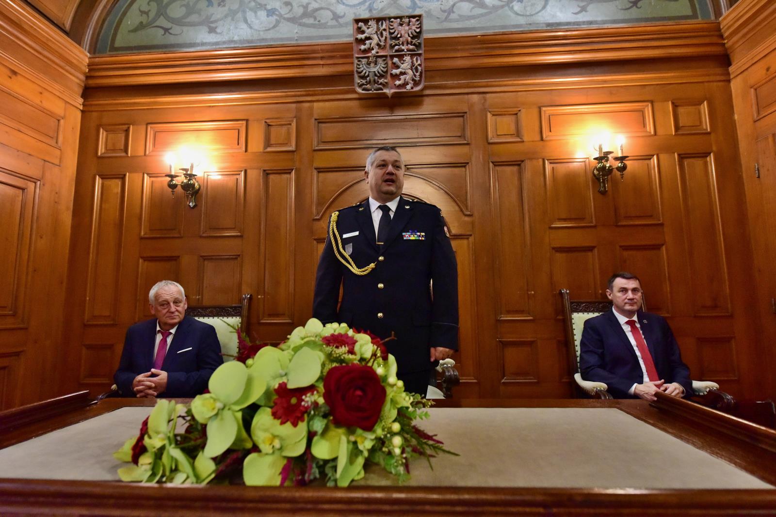 Předávání medailí HZS ČR 2023