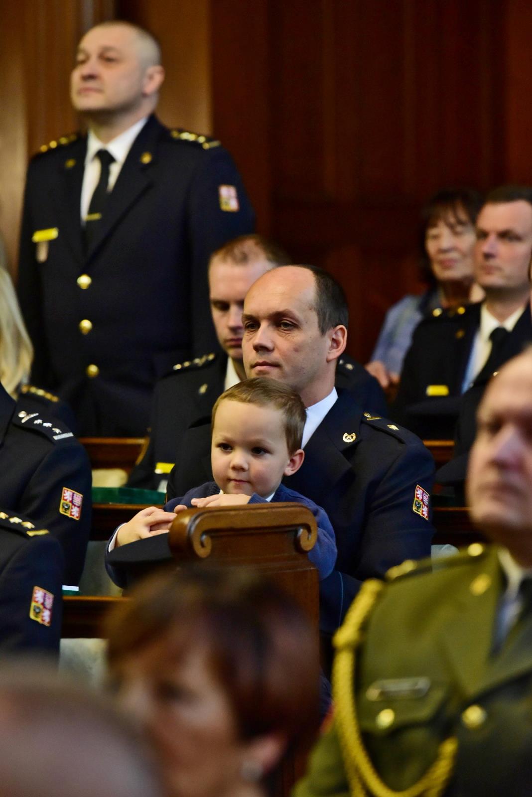 Předávání medailí HZS ČR 2023