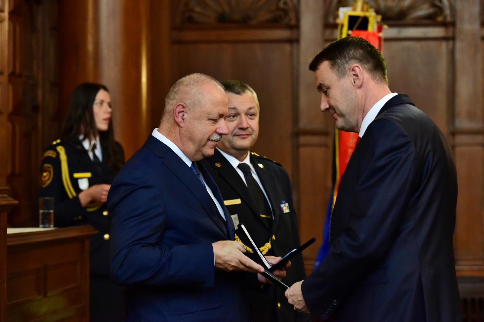 Předávání medailí HZS ČR 2023