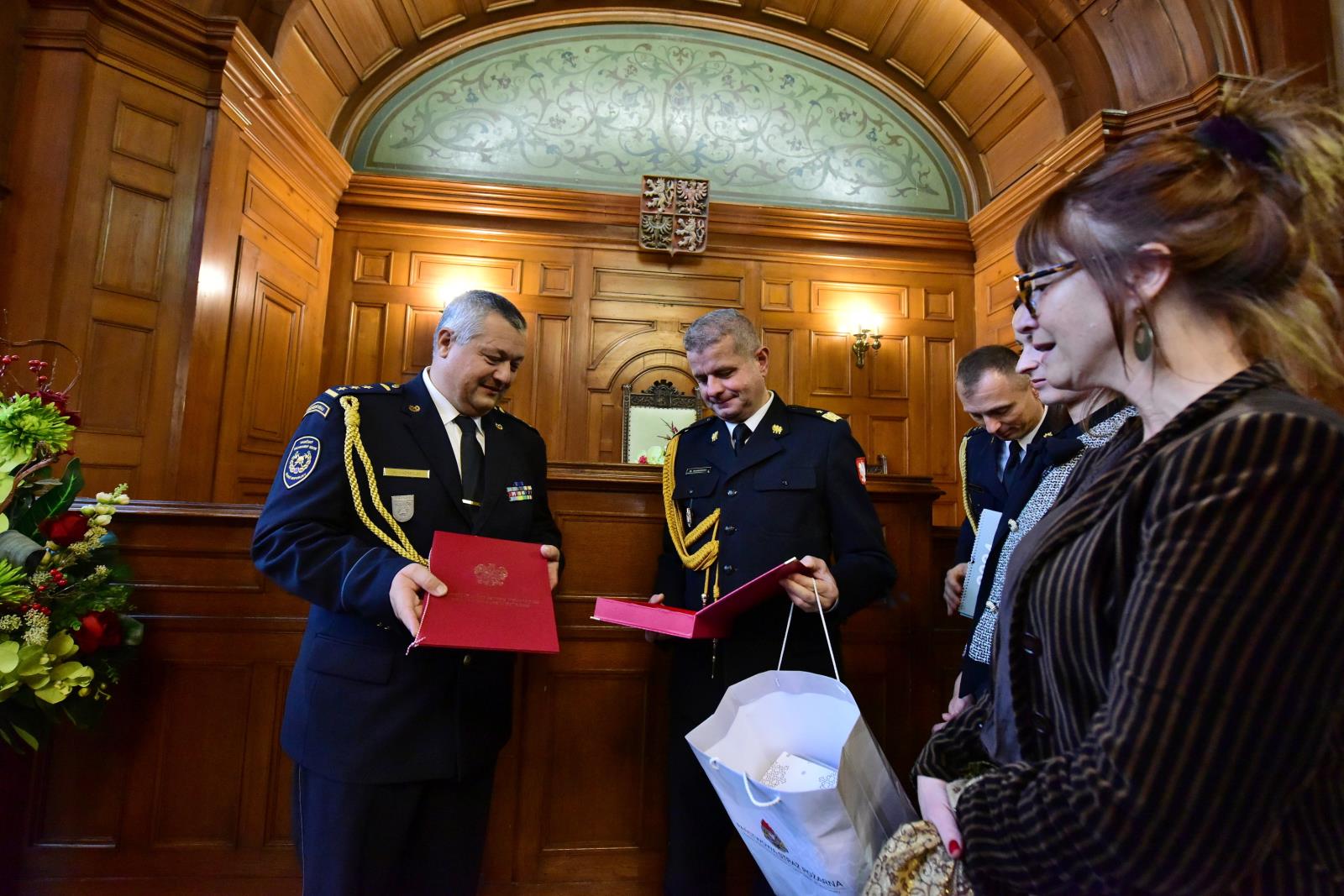 Předávání medailí HZS ČR 2023