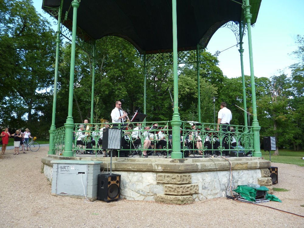 Promenádní koncert Smetanovy sady Olomouc 23.7.2017