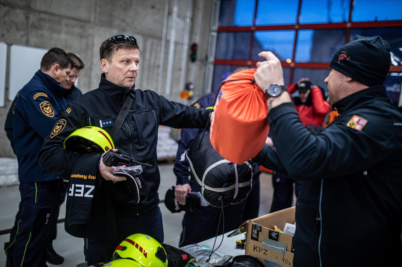 USAR Praha - odjezd