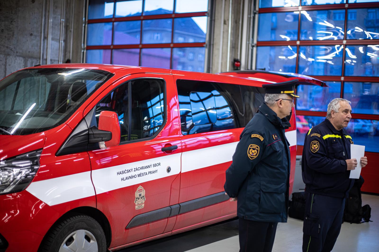 USAR Praha - odjezd