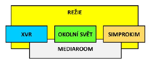 Obr. 1 Rámcová organizační struktura pracoviště CESIT
