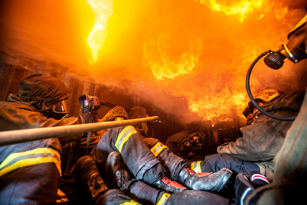 Výcvik HZS KHK Flashover kontejner (9).jpg