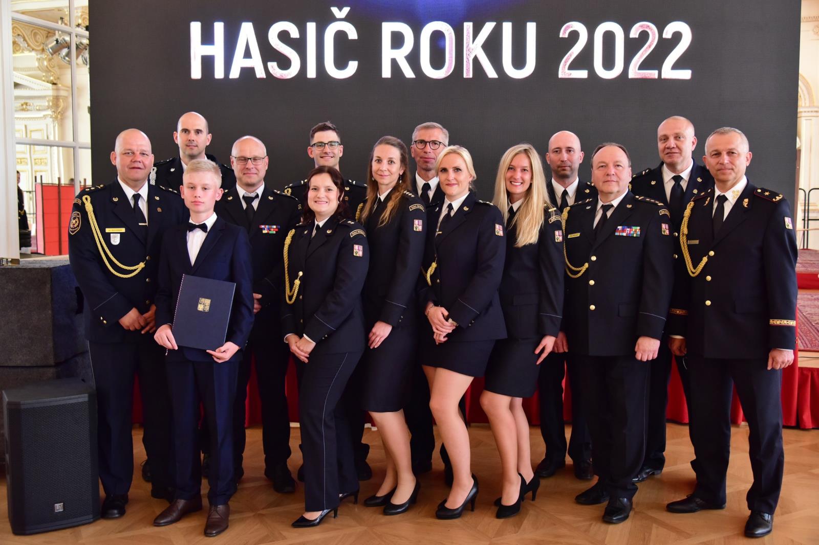 Vyhlášení ankety Hasič roku 2022