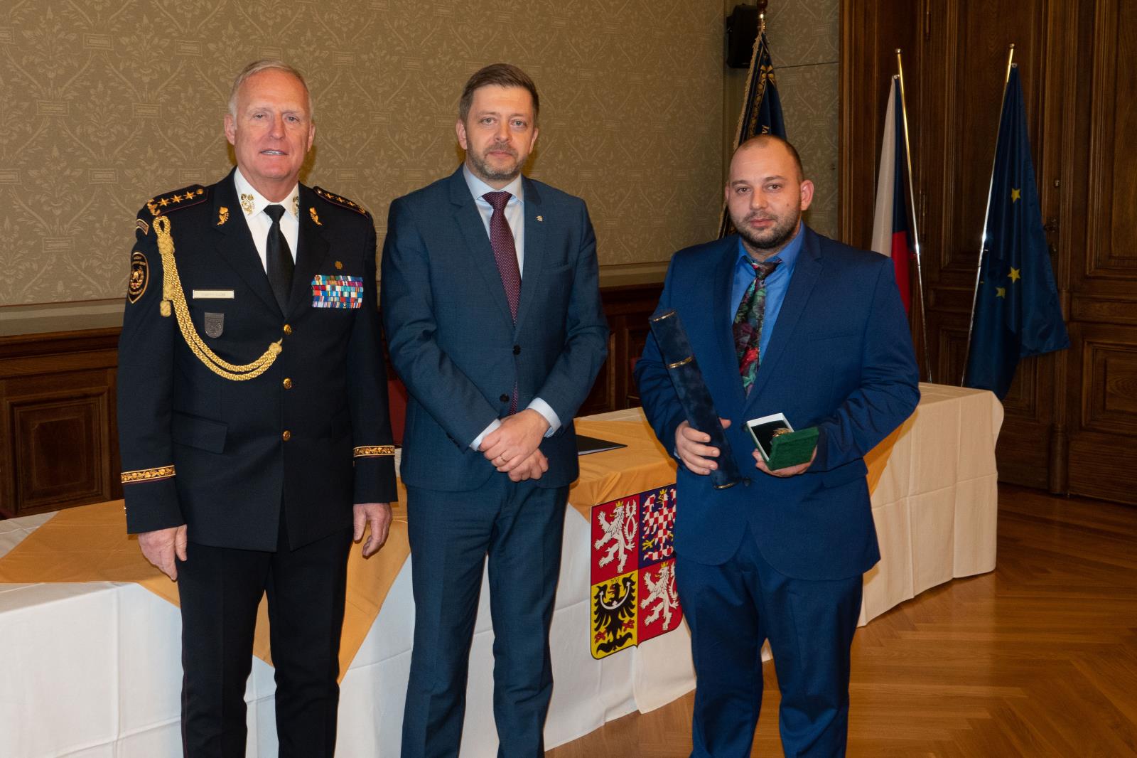  ministr vnitra Vít Rakušan a GŘ HZS ČR genpor. Vladimír Vlček