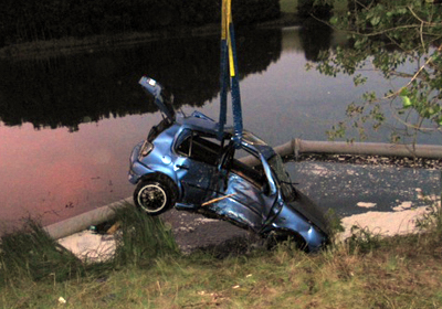 Havarovaný automobil