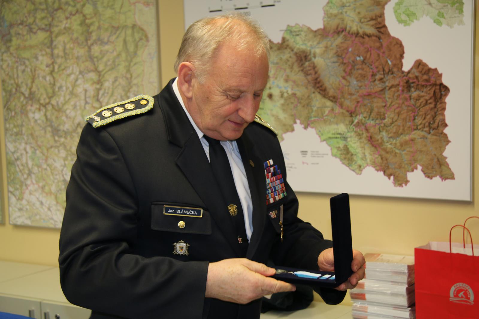 medaile HZS Libereckého kraje