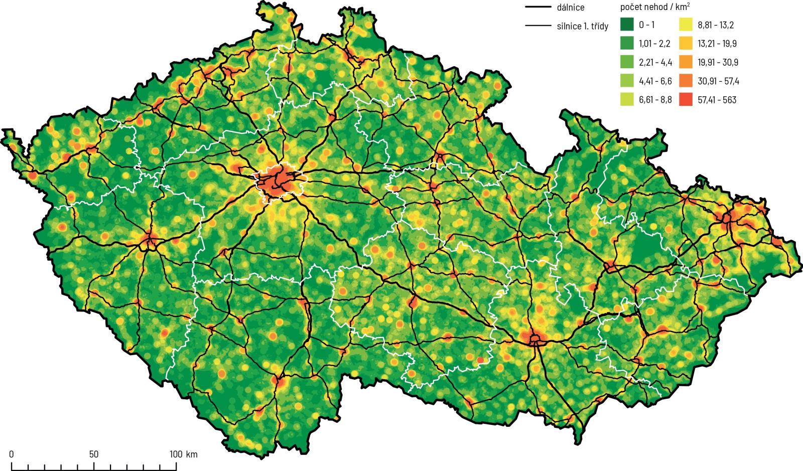 Dopravní nehody na pozemních komunikacích s účastí jednotek PO v letech 2016–2020 (autor kpt. Ing.Pavel ŠPULÁK, MV-generální ředitelství HZS ČR)