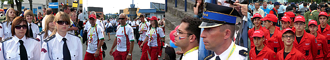 Účastníci hasičských her CTIF 2009 Ostrava