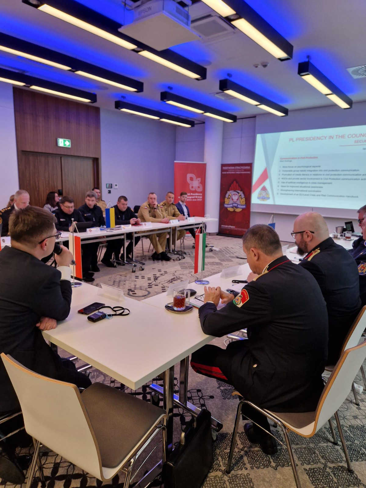 Generální ředitel HZS ČR genpor. Vladimír Vlček se zúčastnil v Krakově jednání generálních ředitelů pro civilní ochranu zemí V4