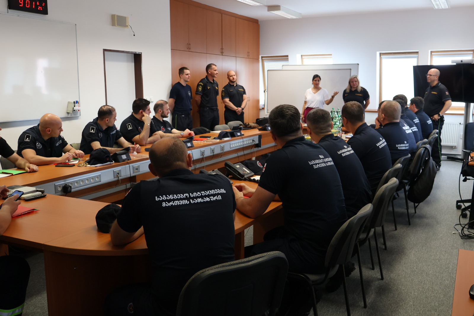Čeští hasiči pomáhají v rámci mezinárodního rozvojového projektu zvyšovat odbornou připravenost kolegům z Gruzie
