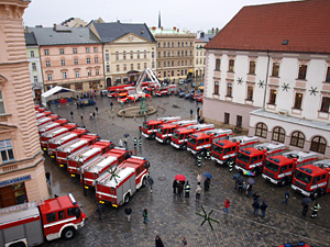 Předání techniky v Olomouci